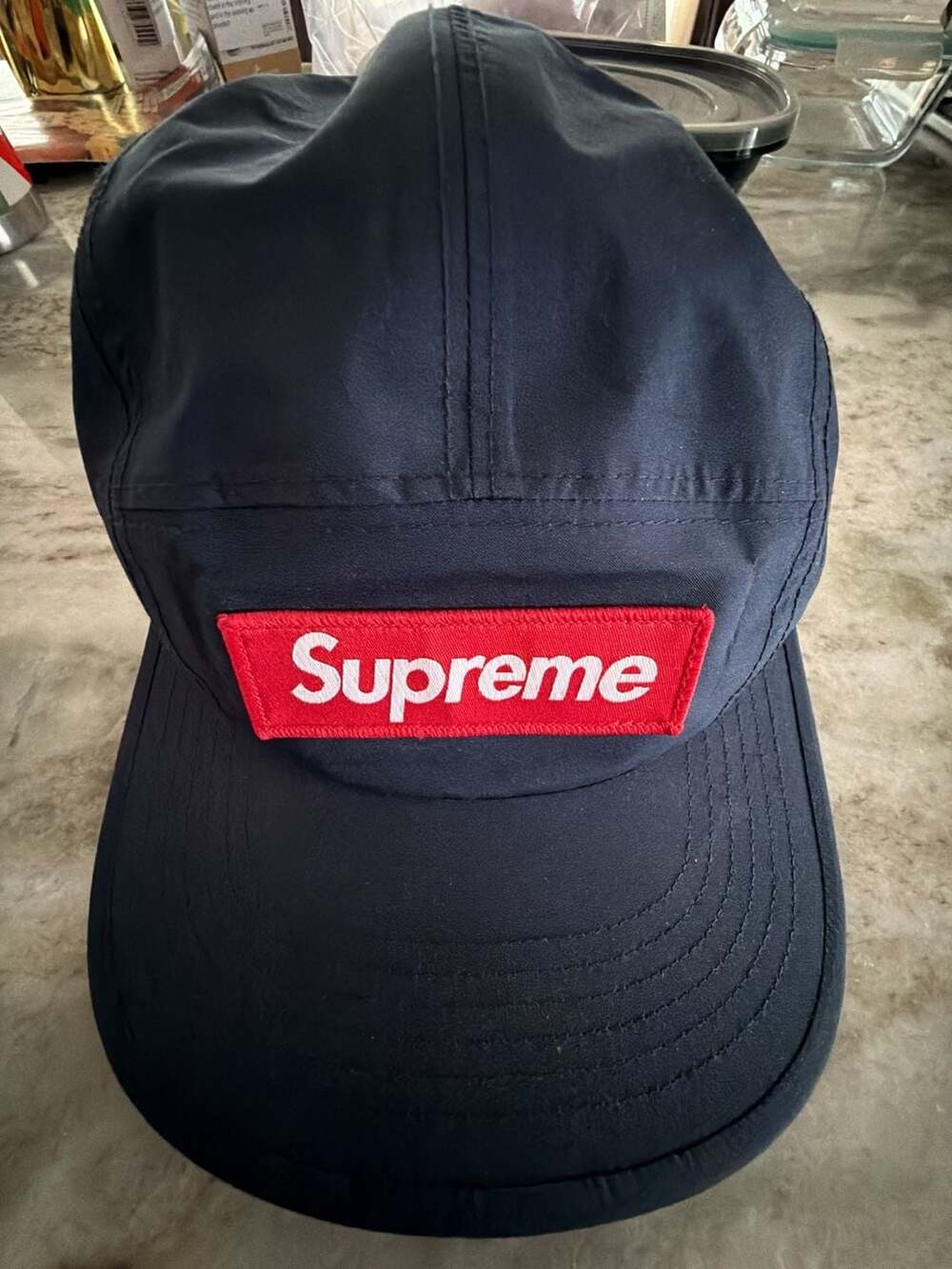 Supreme GORE-TEX Camp Cap Navy